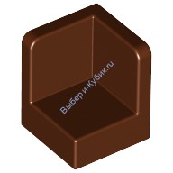 Деталь Лего Панель 1 х 1 х 1 Угол Цвет Коричневый