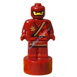 Минифигурка Лего Ниндзяго Кай Трофей Цвет Темно-Красный