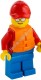 Минифигурка Лего Сити Спасатель