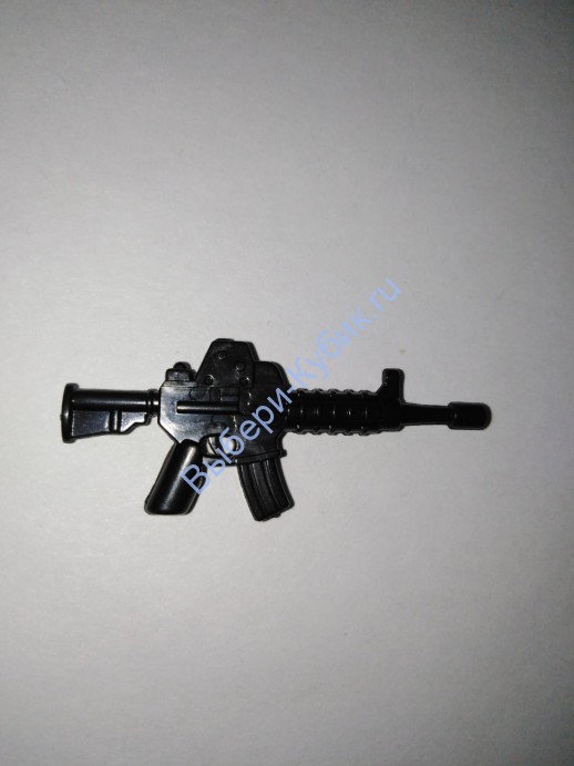 Деталь Аналог Совместимый С Лего Оружие Цвет Черный