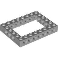 Деталь Лего Техник Кубик 6 х 8 Открытый Центр Цвет Светло-Серый