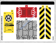 Наклейки К Набору Лего 60185