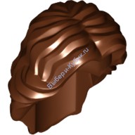 Деталь Лего Парик Женский Цвет Коричневый