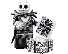 Минифигурка Лего Коллекционные В Упаковке (Полный Комплект С Подставкой И Аксессуарами) Джек Скеллингтон