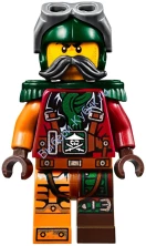 Минифигурка Лего Ниндзяго Flintlocke - Epaulettes