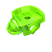 Деталь Лего Броня Цвет Прозрачно-Ярко-Зеленый 22402