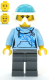 Минифигурка Лего Сити - Лыжница - Женщина