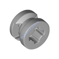 Деталь Лего Диск 8 Мм D х 6 Мм С Слотом Цвет Светло-Серый