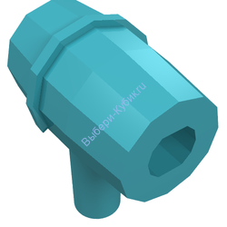 Деталь Лего Фен Цвет Умеренно-Лазурный