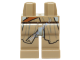 Деталь Лего Ноги С Рисунком Цвет Темно-Песочный