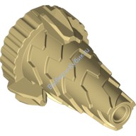 Деталь Лего Конус Спиральный Шахтерский Бур Цвет Песочный