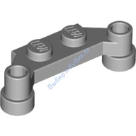 Деталь Лего Пластина 1 х 4 С Выступом Цвет Светло-Серый