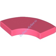 Деталь Лего Плитка Круглый Угол 2 х 2 Макарони Цвет Коралловый