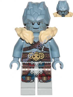 Минифигурка Лего Супер Хироус Korg - Neck