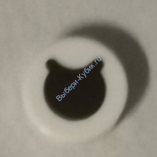 Деталь Лего Плитка Круглая 1 х 1 С Рисунком Цвет Белый