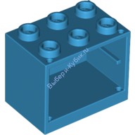 Деталь Лего Контейнер 2 х 3 х 2 Цвет Темно-Лазурный