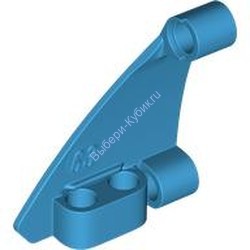 Деталь Лего Техник Панель Изогнутая #63 5 x 4 Левая Цвет Темно-Лазурный