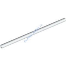 Деталь Лего Шланг Жесткий 3Мм D. 9L / 7.2См Цвет Белый