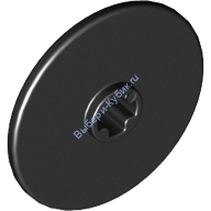 Деталь Лего Техник Диск 3 х 3 Цвет Черный