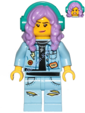 Минифигурка Лего Hidden Side Паркер Л. Джексон