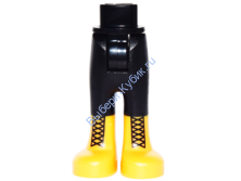 Деталь Лего Мини Долл Ноги С Рисунком Цвет Черный