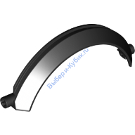 Деталь Лего Техник Брызговик Автомобильный Арочный 13 x 2 x 5 Цвет Черный
