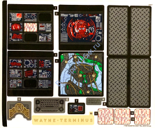 Наклейки К Набору Лего Супер Хироус 76183 - (77261/6336910)