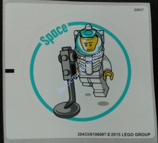 Наклейки К Набору Лего 45102 - (20433/6106087)