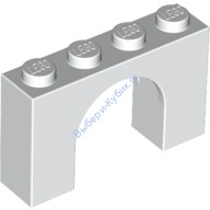 Деталь Лего Арка 1 х 4 х 2 Цвет Белый