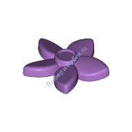 Деталь Лего Цветок С Остроконечными Лепестками Цвет Умеренно-Лавандовый