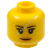 Деталь Лего Голова Минифигурки Женская Цвет Желтый