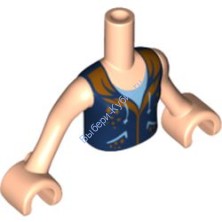 Деталь Лего Торс Мини Долл Френдс С Рисунком Цвет Светло-Телесный