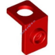 Деталь Лего Шейный Кронштейн С Штырьком Цвет Красный