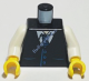 Деталь Лего Торс Цвет Черный