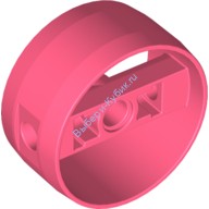 Деталь Лего Цилиндр 4 х 4 х 1 2/3 Цвет Коралловый