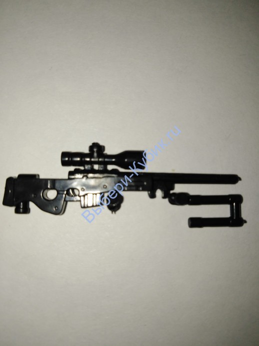 Деталь Аналог Совместимый С Лего Оружие Цвет Черный