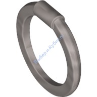 Деталь Лего Шакрам Цвет Перламутрово-Светло-Серый