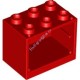 Деталь Лего Каркас Шкафа 2 х 3 х 2 Цвет Красный