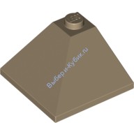 Деталь Лего Скос 33 3 х 3 Двойной Свод Цвет Темно-Песочный