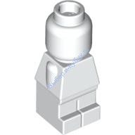 Деталь Лего Туловище Микрофигурки Цвет: Белый