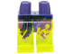 Деталь Лего Ноги С Рисунком Цвет Темно-Фиолетовый