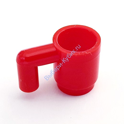 Деталь Аналог Совместимый С Лего Кружка красная
