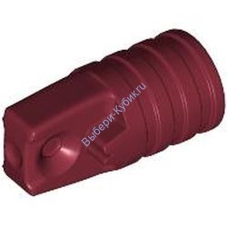 Деталь Лего Петля Цилиндр 1 х 2 Цвет Темно-Красный