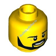 Деталь Лего Голова Минифигурки Цвет Желтый
