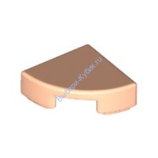 Деталь Лего Плитка Круглая 1 х 1 Четверть Цвет Светло-Телесный