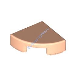 Деталь Лего Плитка Круглая 1 х 1 Четверть Цвет Светло-Телесный