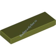 Деталь Лего Плитка 1 х 3 Цвет Оливковый Зеленый