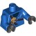 Деталь Лего Торс С Рисунком Цвет Синий