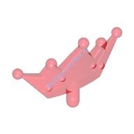 Деталь Лего Корона Тиара 5 Точек Цвет Прозрачно-Красный