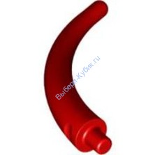 Деталь Лего Хвост Динозавра Конечная Часть Цвет Красный